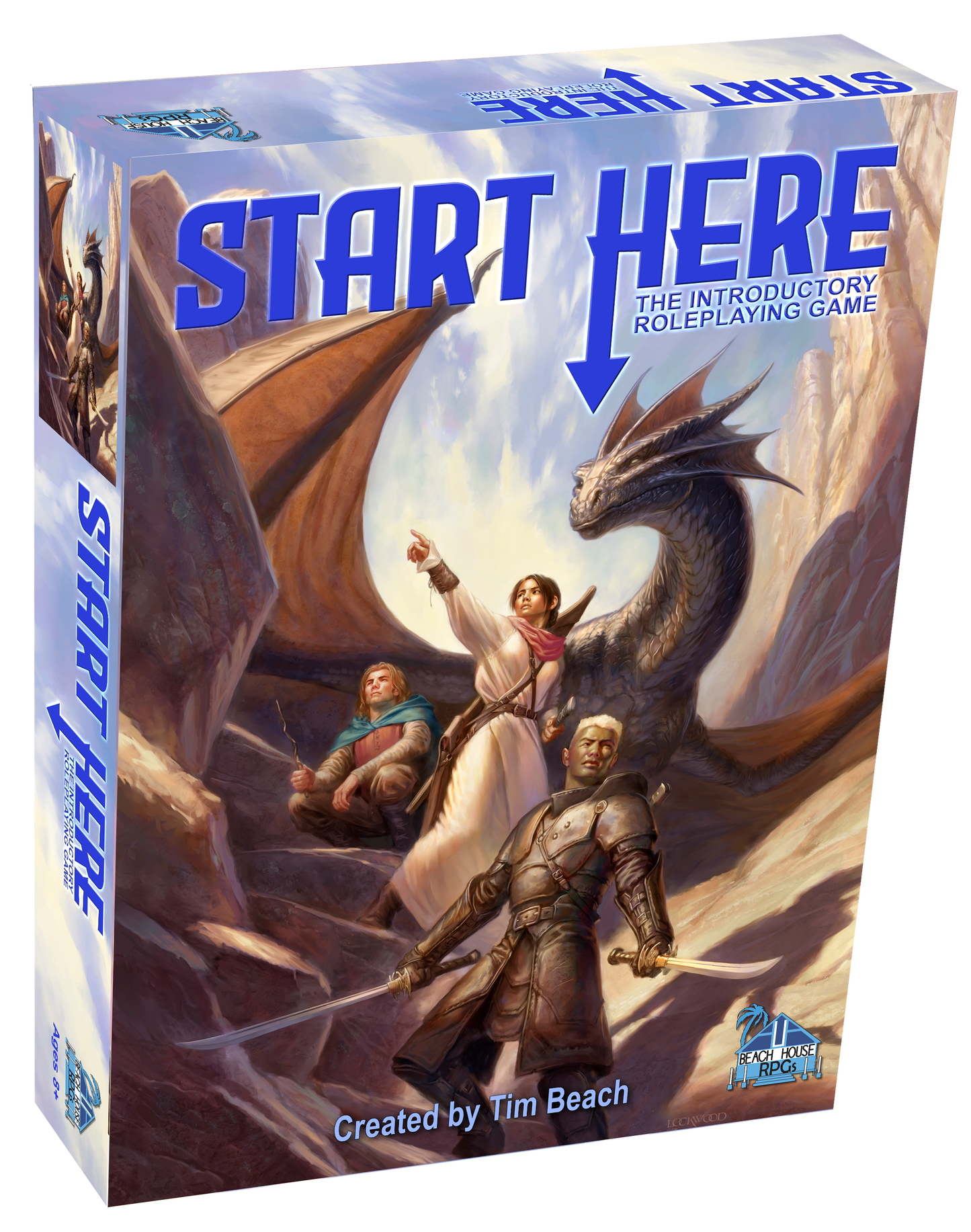 Start Here - The Introductory Roleplaying Game Boxed set